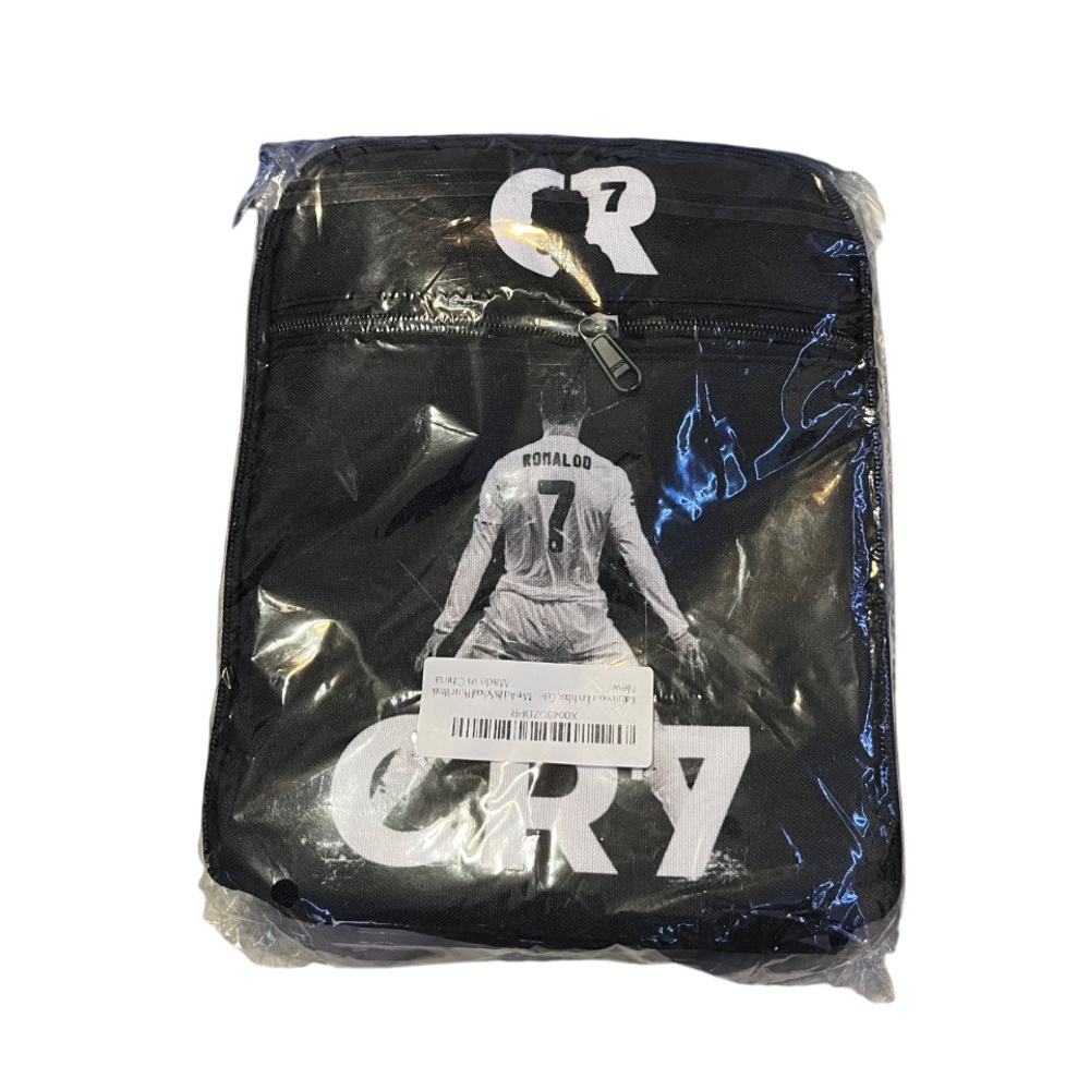 Cristiano Ronaldo Soccer Black & White Lunch Box
